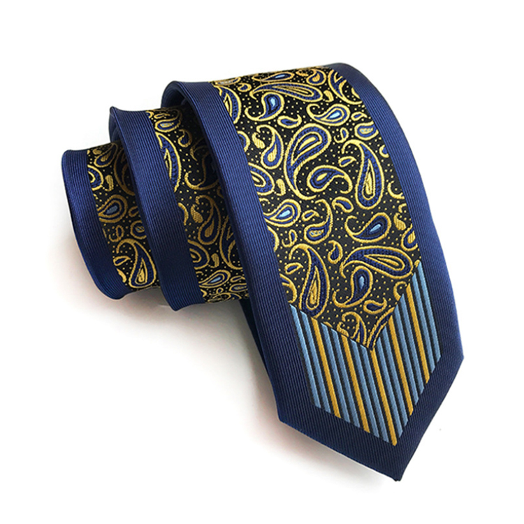 Customized Sublimation Neckties Men Luxury Ties Men Custom Logo Fashion Casual Paisley Cravate Homme