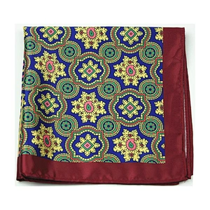 Digital Printing or Hand Printing Pocketsquares with Many Colors Hanky Supplier in Zhejiang China 100% Silk Men Jacquard