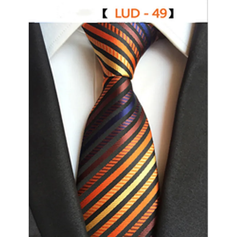 Wholesale Silk Necktie Set Gift Box Casual Grid Gravata Masculina Polyester Woven Neck Ties For Men