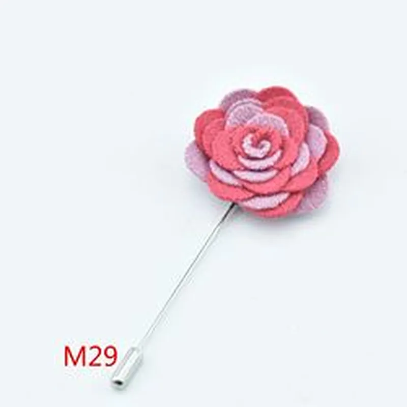 Designer Brooch Popular Brands Fashionable Wedding Corsage Flower Lapel Pins Mens Suit Custom