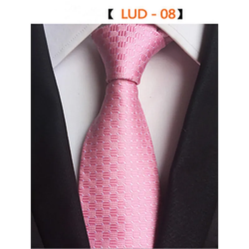 Custom Gravata Fashion Neck Ties For Men Casual Grid Silk Necktie Gift