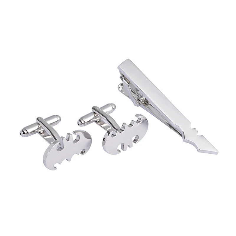 Professional Customized men cufflinks and tie clip sets