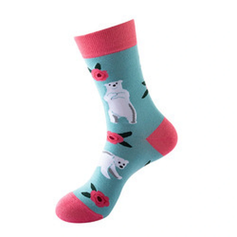 Unisex Novelty Quality Custom logo Different Kinds Animal Pattern Socks Men Colorful Socks Wholesale