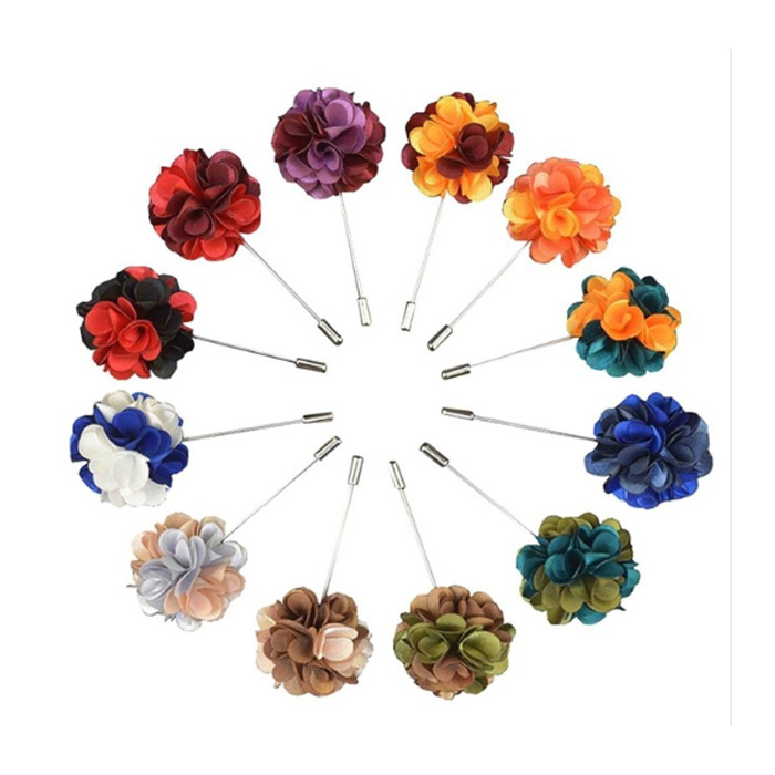 Fashionable Hijab Pins Broches Pins Brooches Women Customize Wedding Corsage Flower Custom Lapel Pins For Suit Men