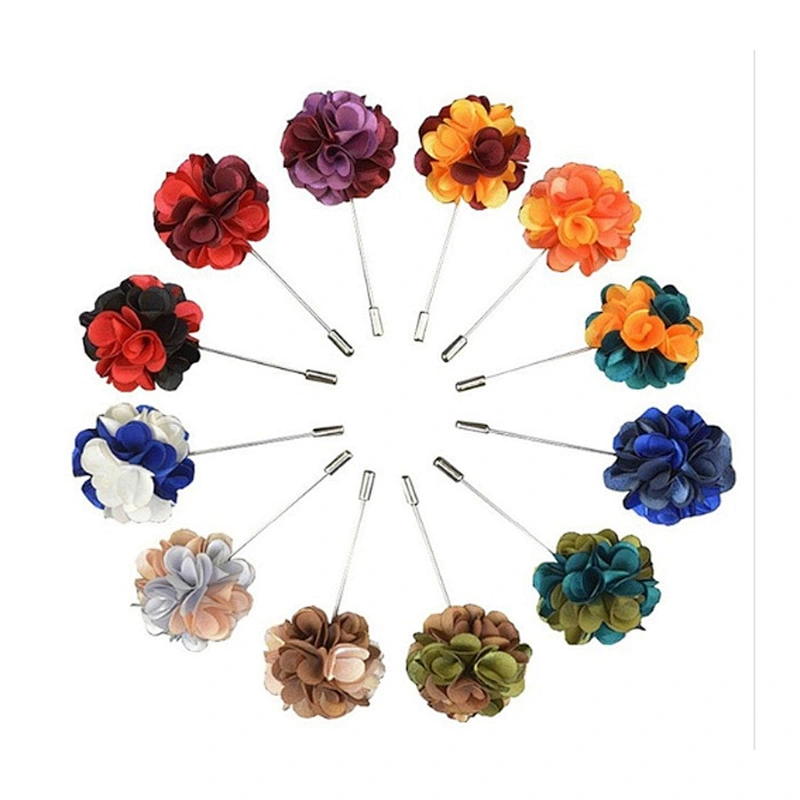 Fashionable Hijab Pins Broches Pins Brooches Women Customize Wedding Corsage Flower Custom Lapel Pins For Suit Men