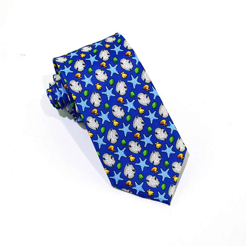 Custom Digital Printed  Mens 100% Silk Print Neck Tie