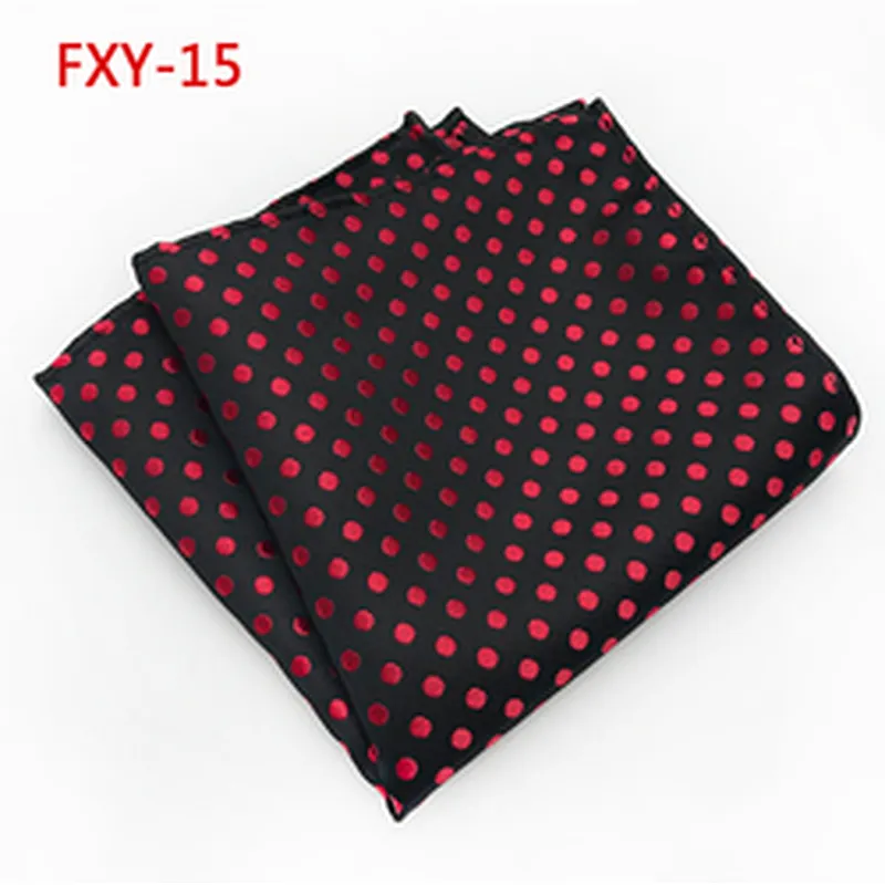 Customised Pocket Square Dot Men's Handkerchief In Gift Box Luxury Enbroidered Hanky Einstecktuch panoletas