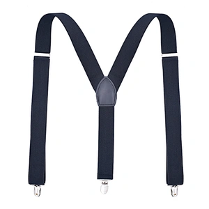 Custom High Quality Fashion Mens Geometry Printing Pattern Paisley Printing Elastic Boys Suspenders