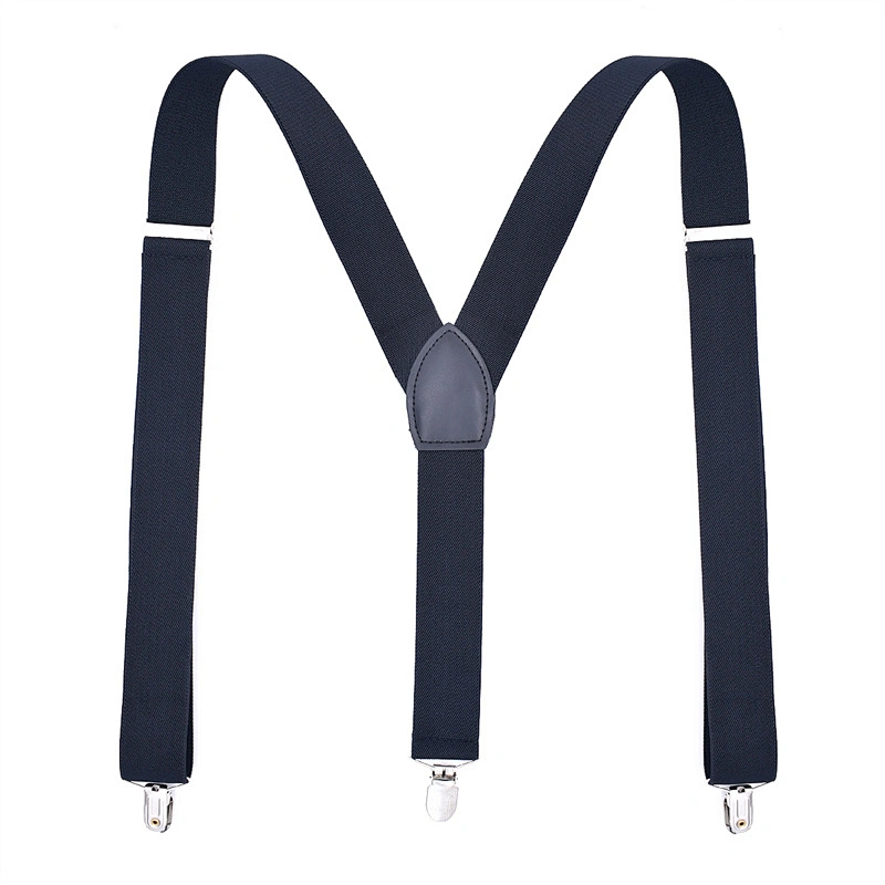 Custom High Quality Fashion Mens Geometry Printing Pattern Paisley Printing Elastic Boys Suspenders