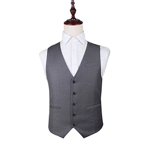 Fashion Mens Silk vest tie set