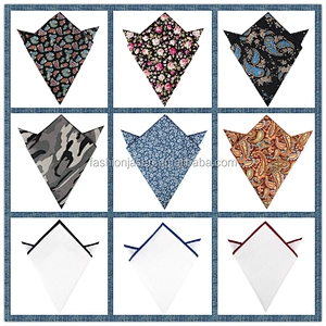 New Fashion High Quality Cotton Pocket Squares