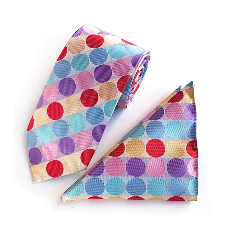 Casual Neckties with Pocket Squares Fashion Mens Neck Tie Set Floral Men Ties and Hanky Set