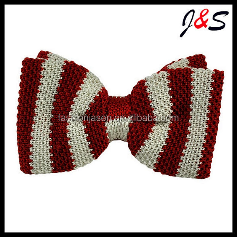 Fashion High Quality Mens Silk Knitted Bow Tie Men Male Custom Designs Embroidered Colorful Dobby