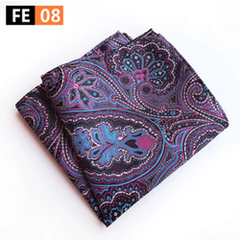 Stylish Hanky Pocket Square Customised Handkerchief In Gift Box Luxury Muslin Handkerchief Cotton Einstecktuch panoletas