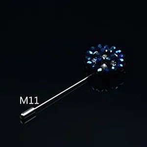 Groomsman Corsage Flower Fashionable Broches Pins Brooches Women Custom Lapel Pins For Suit Men