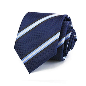 Ties Men Custom Logo Casual Neck Ties School Cravate Homme Polyester Checked Stripe Neck Ties For Men