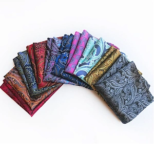 Stylish Hanky Pocket Square Customised Handkerchief In Gift Box Luxury Muslin Handkerchief Cotton Einstecktuch panoletas