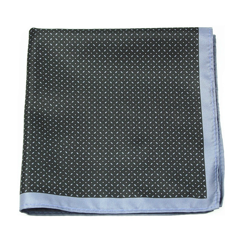 Men's Accessories Custom Printed Handkerchiefs Pocket Square for Formal Wedding Men 100% Polyester 100% Microfiber