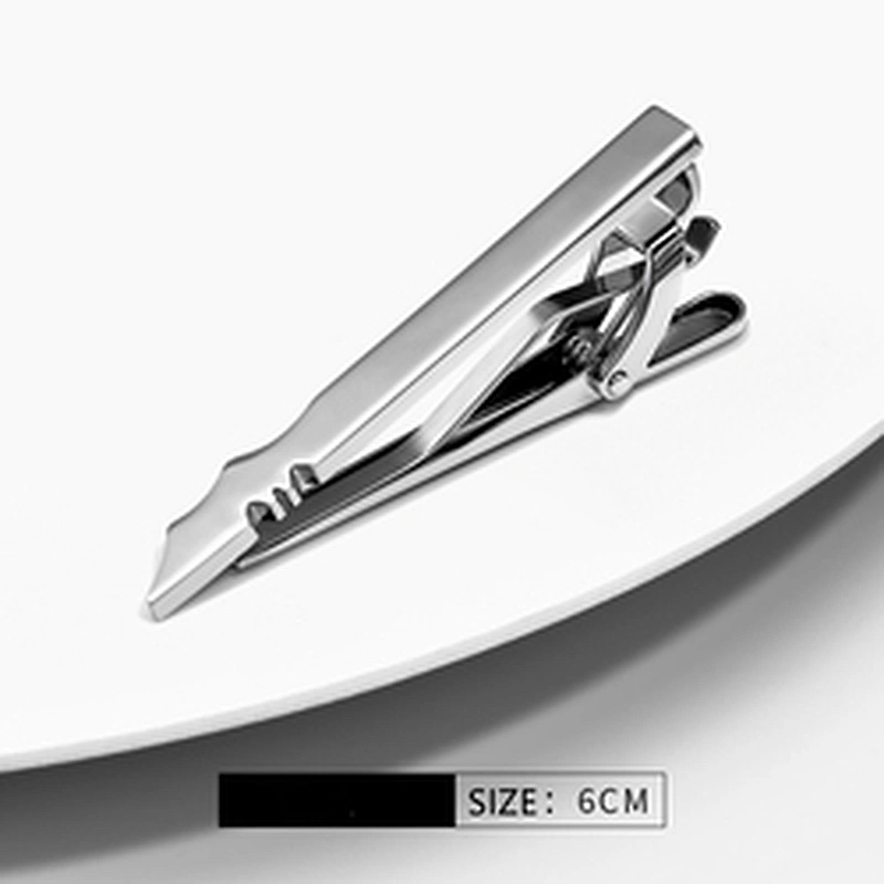 Fashion Mens Metal Simple Necktie Tie Pin Bar Clasp Clip