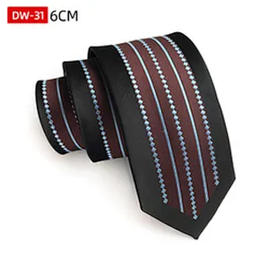 Customized Sublimation Neckties Men Fashion Polyester Woven Cravate Homme Luxury Ties Men Custom Logo