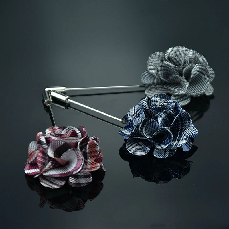 Fashion wedding corsage flower Custom groom boutonniere flower wedding corsage Luxury flower for men suit