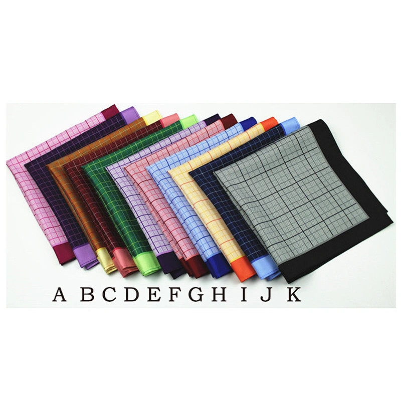 mixed color hanky men's pocket square wholesale handkerchief DPS5320M