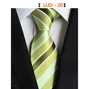 Custom Gravata Fashion Neck Ties For Men Casual Grid Silk Necktie Gift