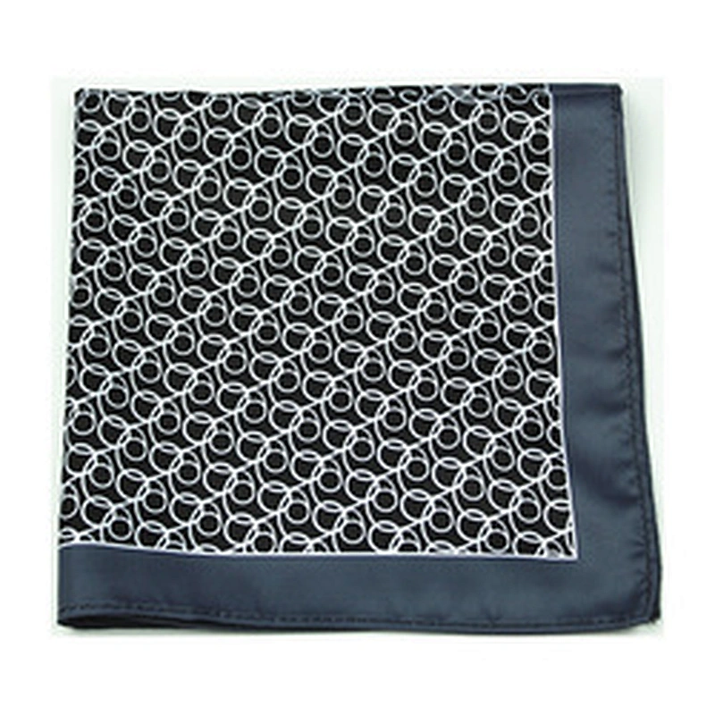 Factory Pocket Square Silk Baby Handkerchief Cotton Men Plain Hanky With Box 100% Silk Custom Printed Logo