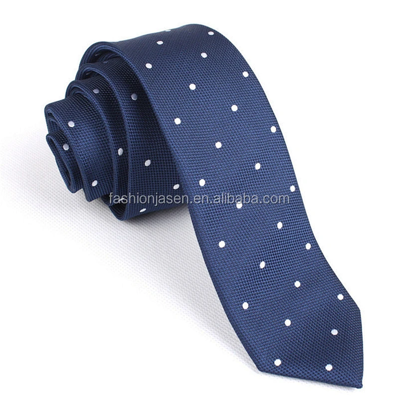 newest high quality classical silk polka dots necktie