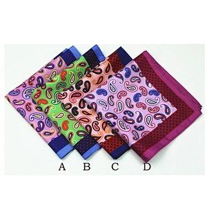 paisley pocket hanky mens pocket square tie with hanky DPS5357