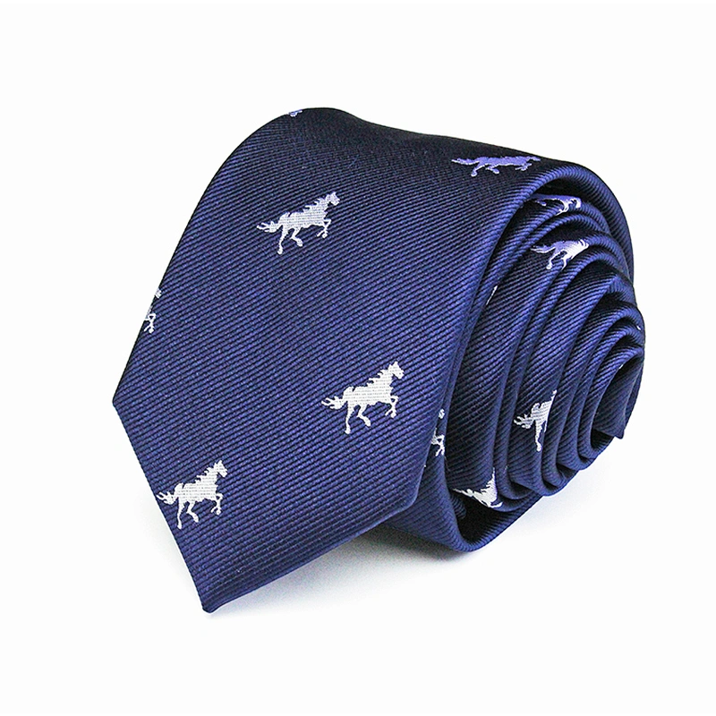 Sublimation Necktie Silk Custom Men Neckties Set Wholesale Gravatas Dot Jacquard Neck Ties For Men