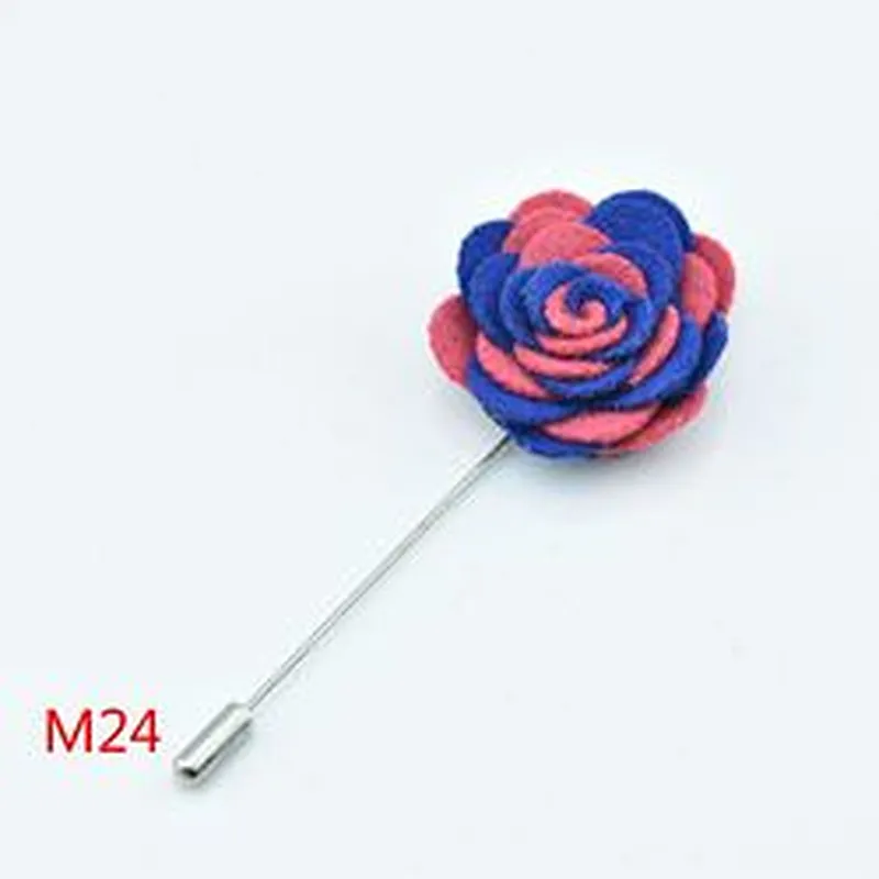 Designer Brooch Popular Brands Fashionable Wedding Corsage Flower Lapel Pins Mens Suit Custom