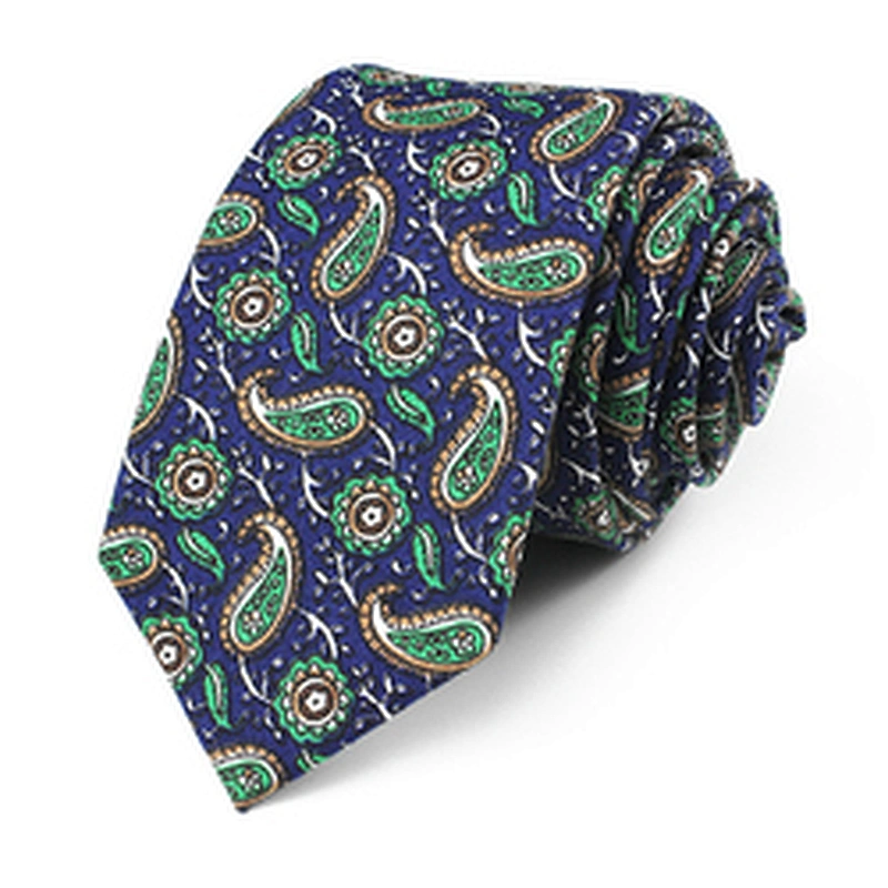 Wholesale Floral Ties Casual Cotton Ties Printed Tie Set Gift Box