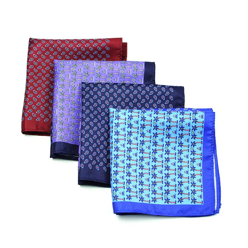 new mens digital printing Pocket Square handmade pocket handkerchief, vintage hanky