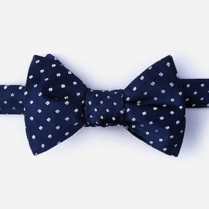 Bow Tie Burgundy Wedding Brand Polyester for Men Custom Designs Colorful Dobby Gift Box Set