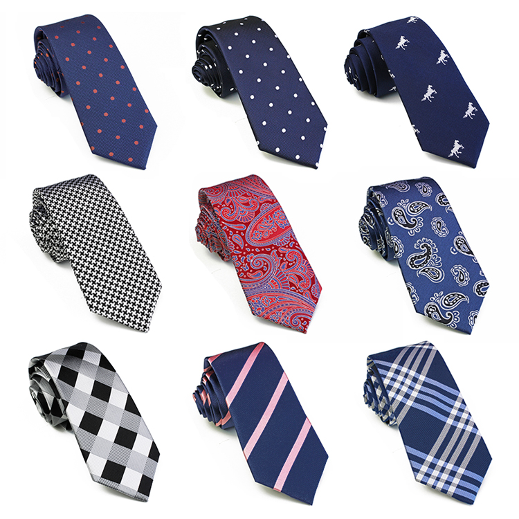 Custom Sublimation Neckties Business Cravate Pour Homme Classical Stripe Cube Ties Men Silk