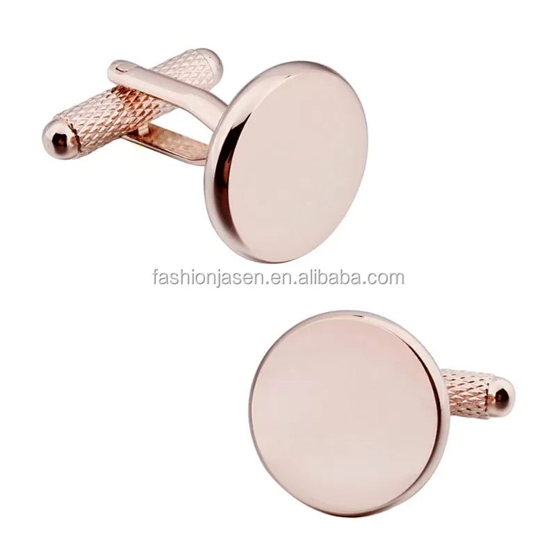 Custom Cufflinks Golden Luxury Cuff Links or Tie Clips Mens Jewelry Men's Brass Steel Plating Gift Box