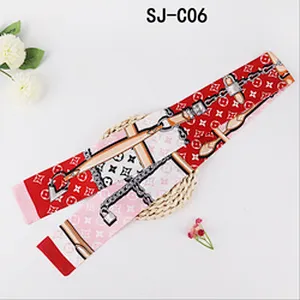 Custom Personalized Satin Hair Scarf Fresh Foulard Pour Femm Voil Custom Logo Other Scarves & Shawls