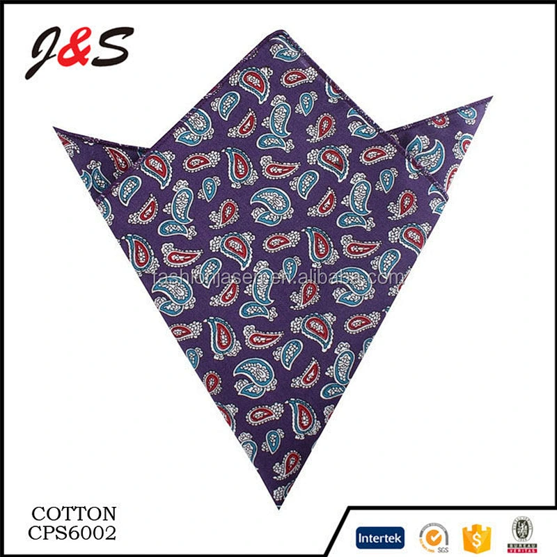 New Fashion High Quality Cotton Pocket Squares