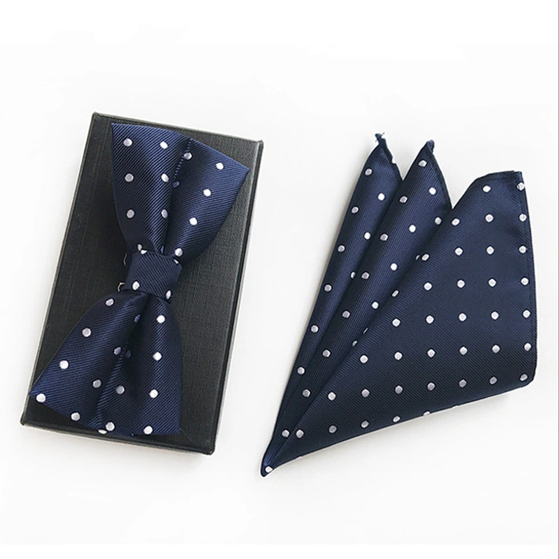 Paisley Men Bow Tie Sets Handkerchief Set Custom Pocket Squares for Men Casual Mens Bow Ties and Hanky Sets