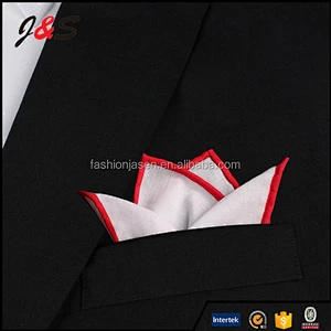 newest mens 100% white cotton handkerchiefs