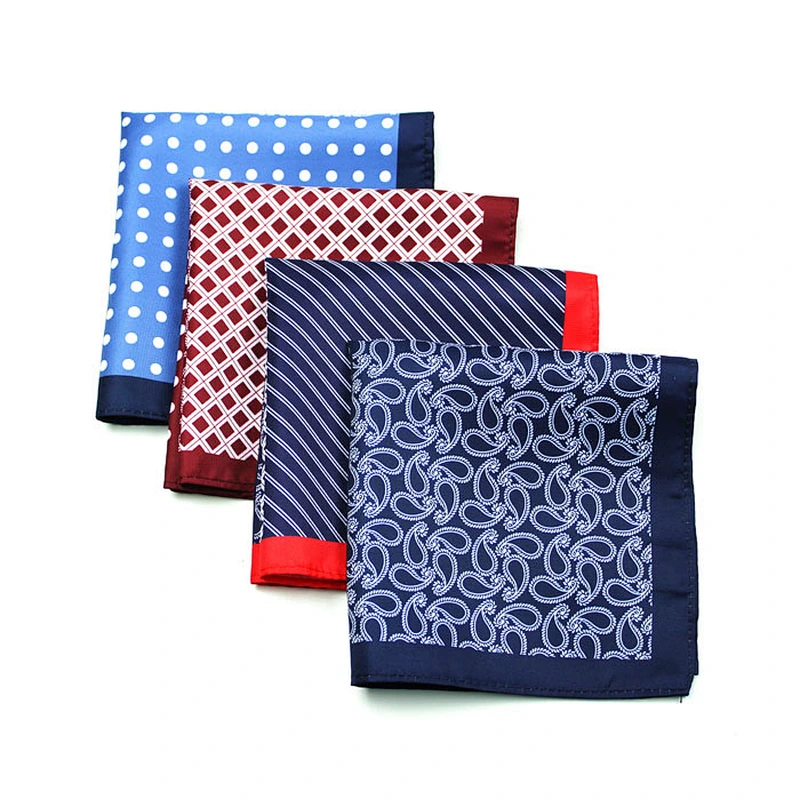 Handkerchief Custom Embroidered Handkerchief Cotton Fabric Baby Handkerchief Silk Printed For Men