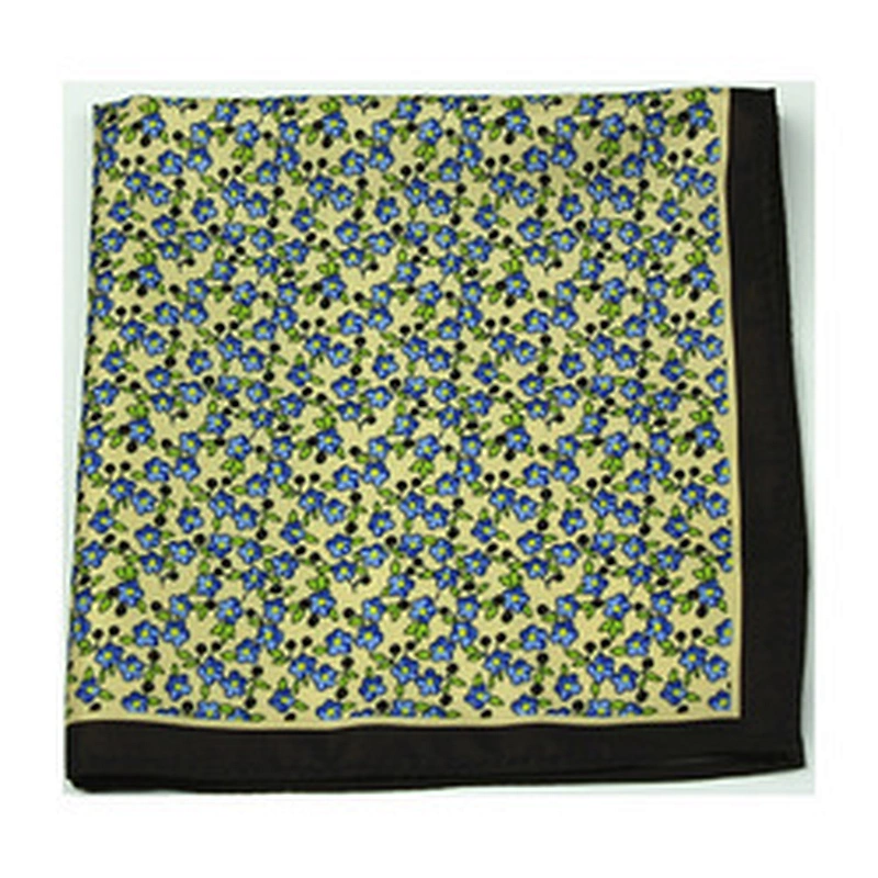 linen pocket square holder custom handkerchief silk fabric for men