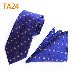 High Quality Corbatas Hombres Classical Men Ties Suit Necktie Set Gift Box Logo Packing Mens Ties Silk Box Set
