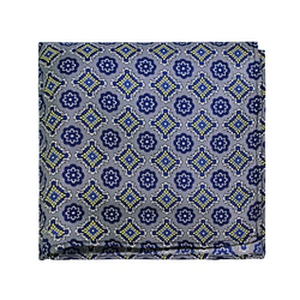 100% Silk Men's Printing Pocket Squares Handkerchief Business Gift