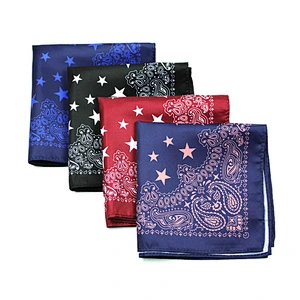 latest style 100% silk men pocket square