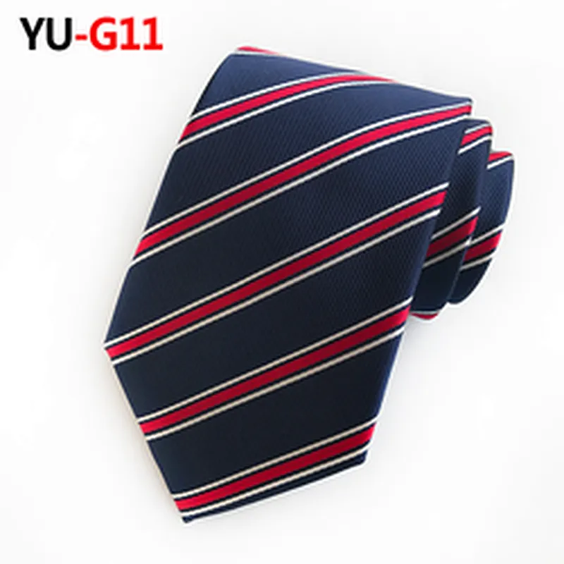 Luxury Necktie Mens Paisley Stripe Cravate Pour Homme Polyester Woven Neck Ties For Men Italian
