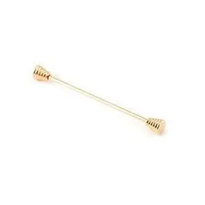 Stock Men Metal Brass Fashion Wholesale Collar Pin For Shirt
