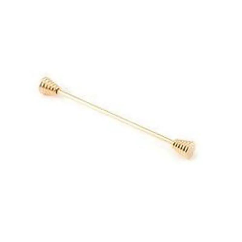 Stock Men Metal Brass Fashion Wholesale Collar Pin For Shirt
