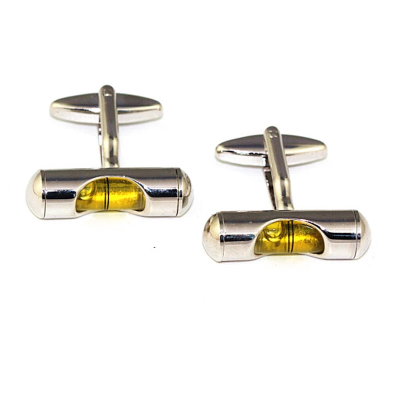 Custom wholesale black glass cufflinks shirts